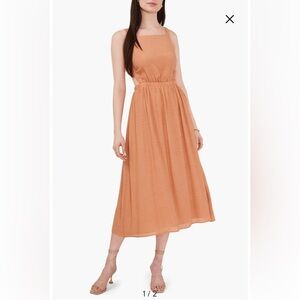 Open Back Midi Dress | 1.STATE | Large